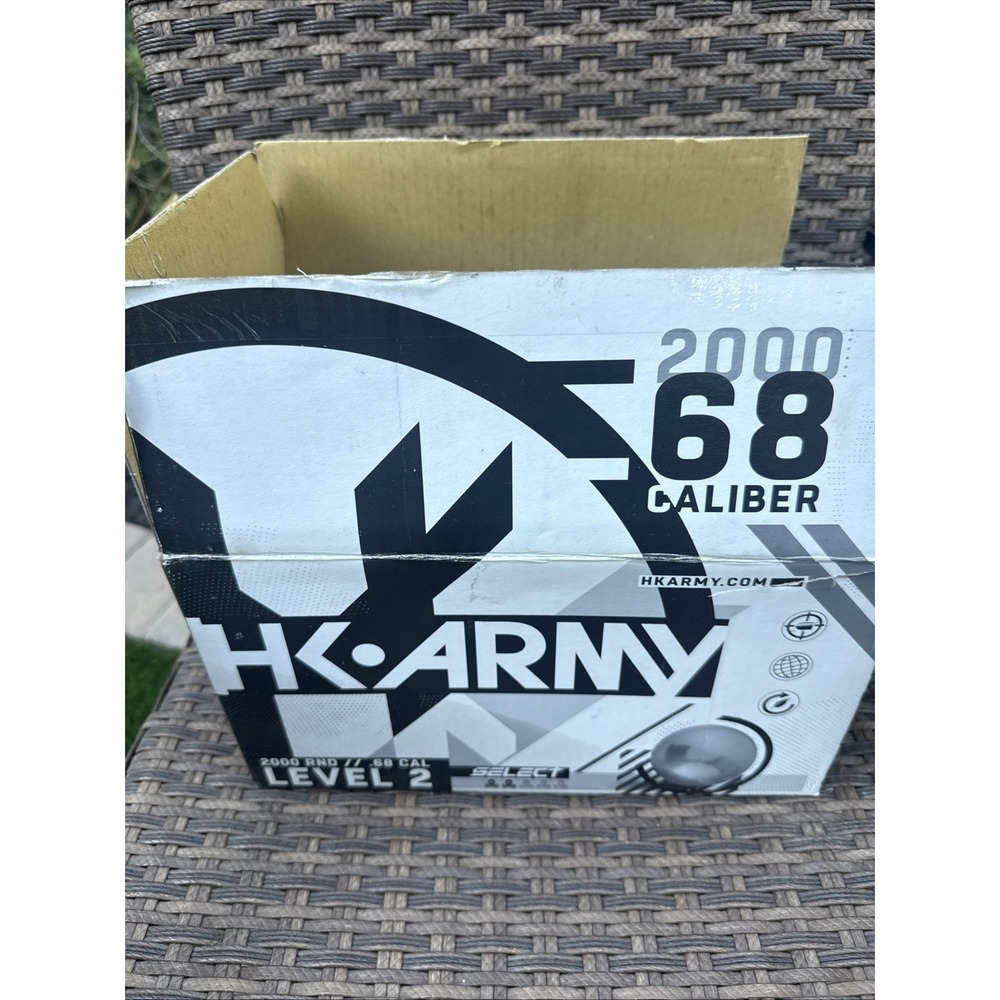 HK Army Select Level 2 .68 Cal Paintballs 1500 Rounds 3 Sealed Bags